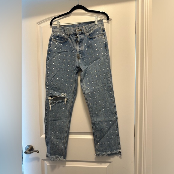 CARMAR Emelia Astra Rhinestone Jeans - Picture 6 of 11